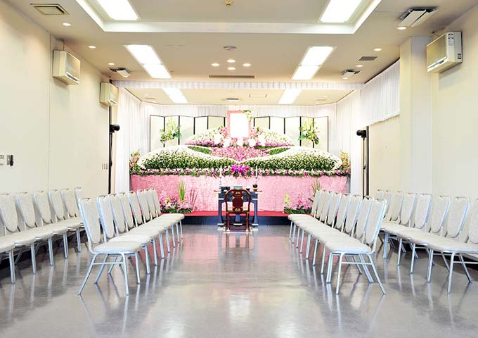 戸田葬祭場 思食の間